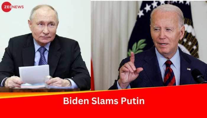 US President Joe Biden Says Vladimir Putin Responsible For Navalny&#039;s Death