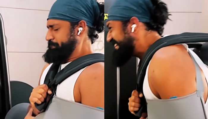 Vicky Kaushal Gives Out Major Motivation As He Workouts With Fractured Hand, Video Goes Viral 