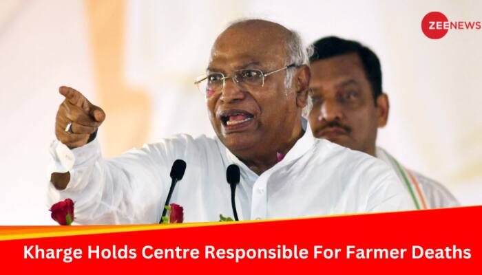 &#039;Modi Government A Curse...&#039;: Kharge Holds Centre Responsible For Farmer Deaths