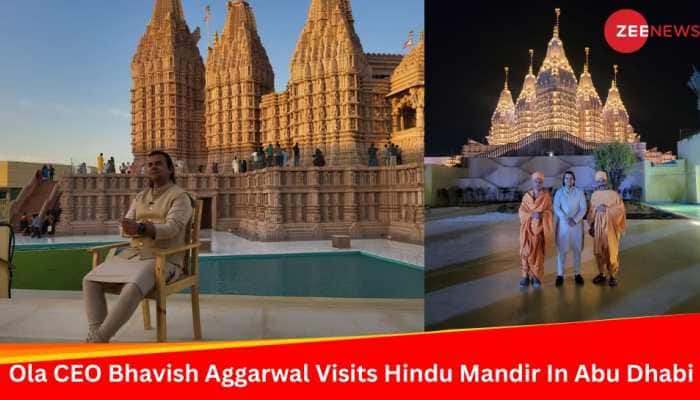 Bhavish Aggarwal Visits Hindu Mandir In Abu Dhabi, Shares Pics; Says &#039;India Will Rise As A Vishwaguru&#039;