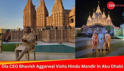 Bhavish Aggarwal Visits Hindu Mandir In Abu Dhabi, Shares Pics; Says 'India Will Rise As A Vishwaguru'