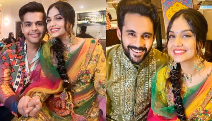 &#039;Bigg Boss OTT&#039; Winner Divya Agarwal Turns Punjabi Kudi For Her Mehendi Ceremony 