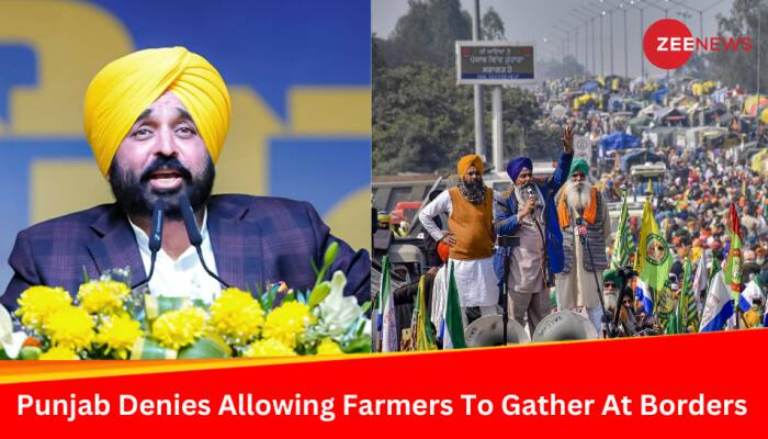 Mann Govt Strongly Refutes Centre’s Claim, Denies Allowing Farmers To Gather At Punjab-Haryana Border