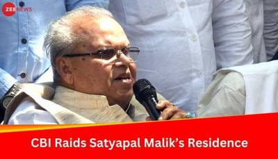 CBI Raids Satyapal Malik Residence, Other Locations In Kiru Hydroelectric Project Contract Case