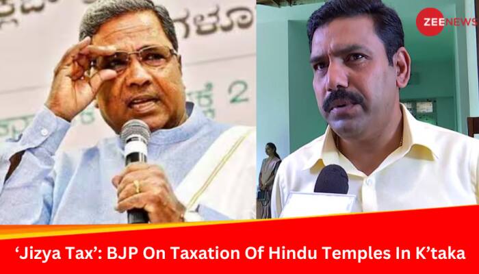 Karnataka Congress Government Imposes Tax On Hindu Temples; BJP Terms It &#039;Jizya Tax&#039;