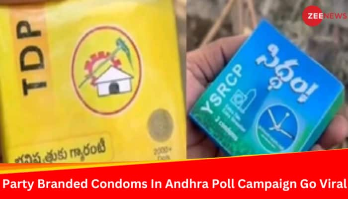 YSRCP, TDP Branded Condoms Surface in Andhra Pradesh Election Campaign, Sparks Controversy