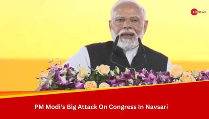 &#039;Congress Has No Agenda Except Abusing Modi&#039;: PM&#039;s Big Attack In Navsari 