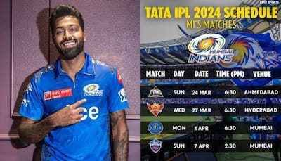 Hardik Pandya's Mumbai Indians IPL 2024 Schedule: Full Fixtures, Dates, And Venues