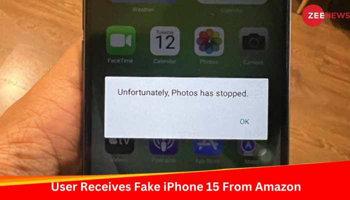User Receives Fake iPhone 15 From Amazon; Company Responds