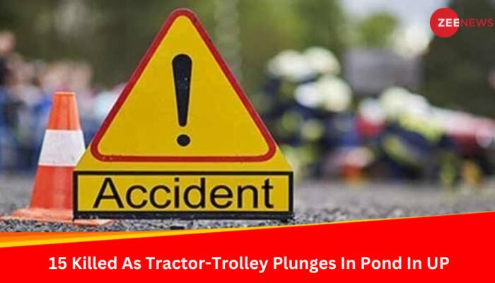15 Killed As Tractor-Trolley Topples Over, Plunges In Pond In Uttar Pradesh&#039;s Kasganj