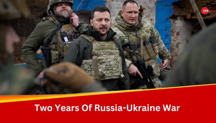 'Keep Fighting': Volodymyr Zelenskyy Urges Ukrainians As War With Russia Enters Third Year