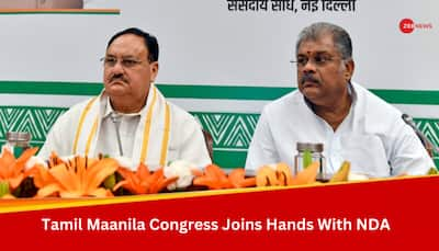 Tamil Maanila Congress Joins BJP-Led NDA To Contest Lok Sabha Elections 2024