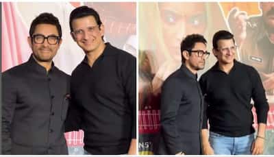 WATCH: Aamir Khan Reunites With 3 Idiots Co-star Sharman Joshi At Laapata Ladies Screening 