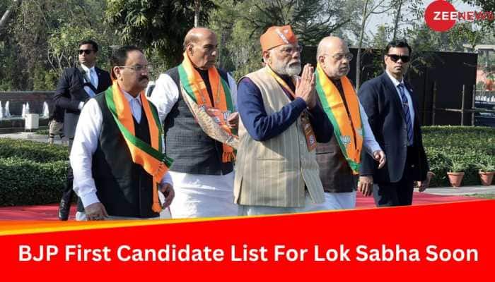 Lok Sabha Elections 2024: BJP&#039;s First Candidate List Soon; PM Modi, Amit Shah&#039;s Name Likely