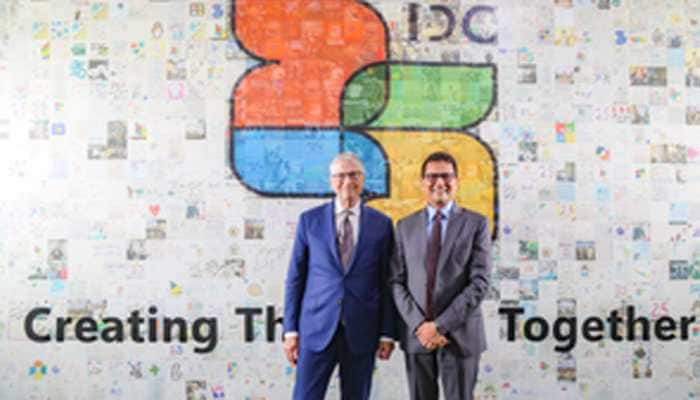 Bill Gates Visits Microsoft India Development Centre
