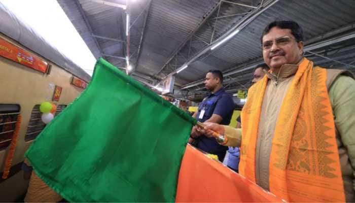 CM Manik Saha Flags Off Third Aastha Special Train From Tripura To Ayodhya