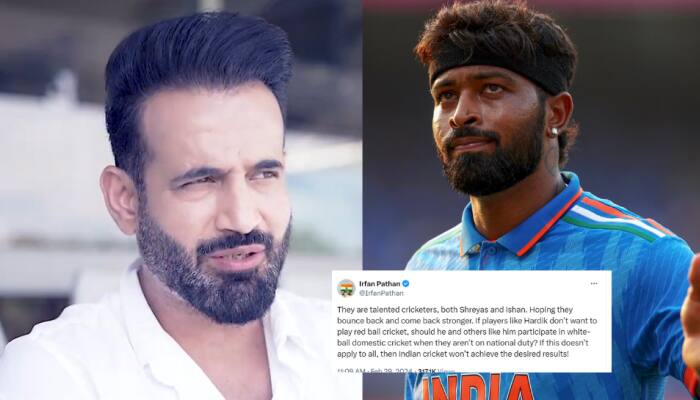 &#039;If Hardik Pandya Does Not Want To Play Red-Ball Cricket...&#039;, Irfan Pathan Raises Questions Over Ambiguity In BCCI Central Contracts
