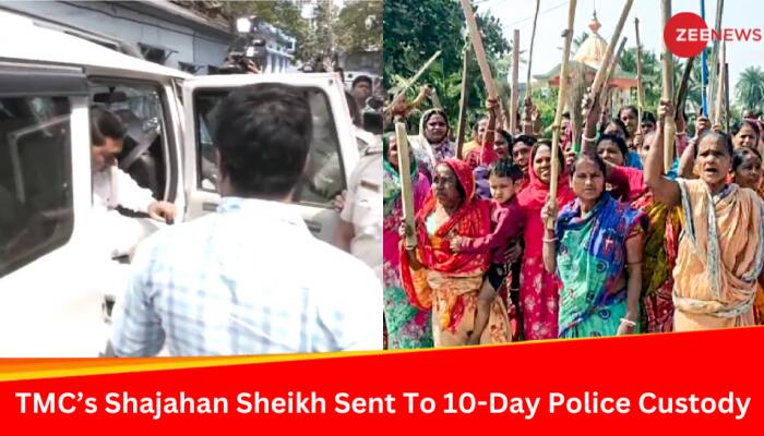 Sandeshkhali Violence: TMC&#039;s Sheikh Shajahan Sent To 10-Day Police Custody | 10 Points
