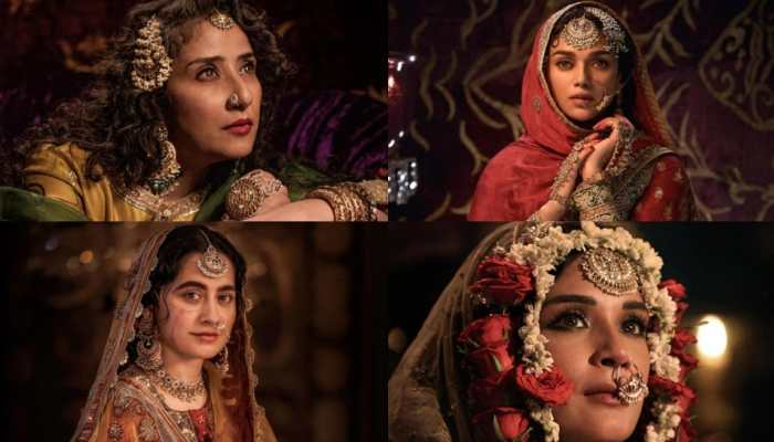 Heeramandi: Manisha, Sonakshi, Aditi, Richa, Sanjeeda, Sharmin Stun In SLB's Next; Check Out Solo Posters 