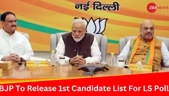 BJP&#039;s 1st Candidate List For LS Polls To Be Out Soon; Names Of PM Modi, Shah Likely