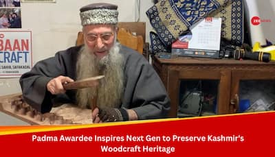 Padma Shri Awardee Ghulam Nabi Dar Inspires Youth To Preserve Kashmir's Woodcraft Heritage