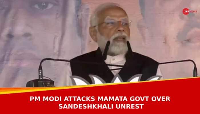 &#039;Har Chot Ka Jawab Vote Se...&#039;: PM Modi&#039;s Big Attack On Mamata Govt Over Sandeshkhali Unrest
