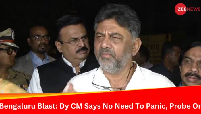 '1-Hour Timer Fixed For...': DK Shivakumar Says 10 Injured In 'Low-Intesnity' Bengaluru Cafe Blast