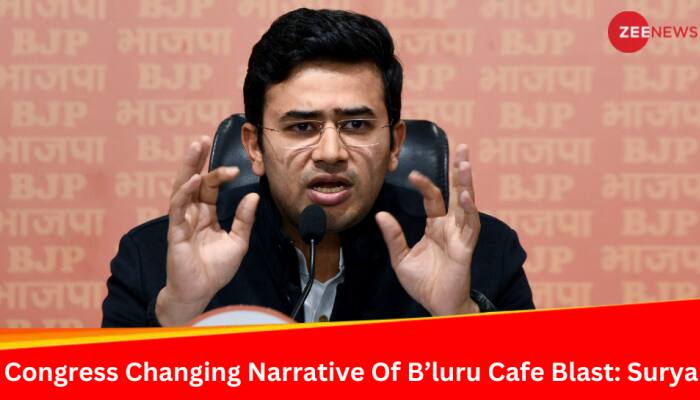 'Give Free Hand To...': BJP's Tejasvi Surya Accuses Siddaramaiah Govt Of Changing Narrative On Bengaluru Cafe Blast
