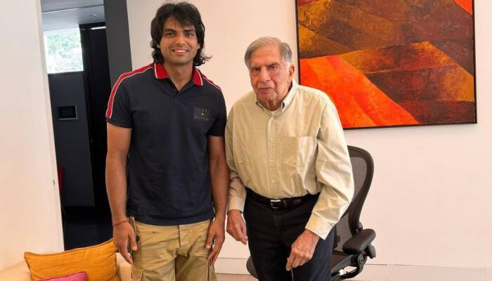 2 Legends In One Frame: Neeraj Chopra Meets Ratan Tata; See Pics Here