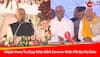 'Hum Gayab Ho Gaye The...': Nitish Kumar Swears Allegiance To NDA, PM Modi Breaks Into Laughter | Video