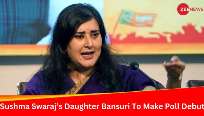 Bansuri Swaraj: Daughter Of Sushma Swaraj Enters Electoral Fray - A Look At Her Journey So Far