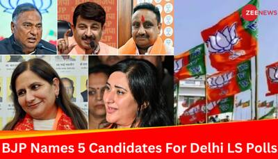 BJP Names 5 Candidates For Delhi Lok Sabha Polls, Replaces Most Of Its Sitting MPs