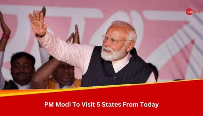 PM Modi To Visit 5 States From Today, Inaugurate Developmental Projects