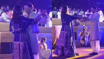 Shah Rukh Khan Grooves With Ladylove Gauri Khan At Anant-Radhika's Pre-Wedding Festivities: Watch 
