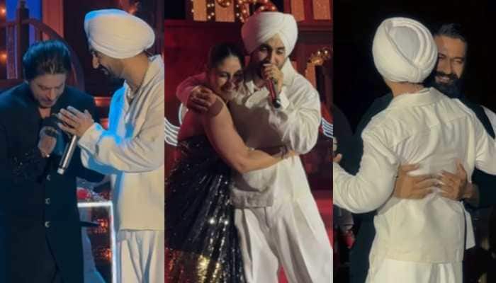 Diljit Dosanjh Extends Performance On Groom-To-Be Anant&#039;s Demand; Kareena, Vicky, SRK Groove: Watch 