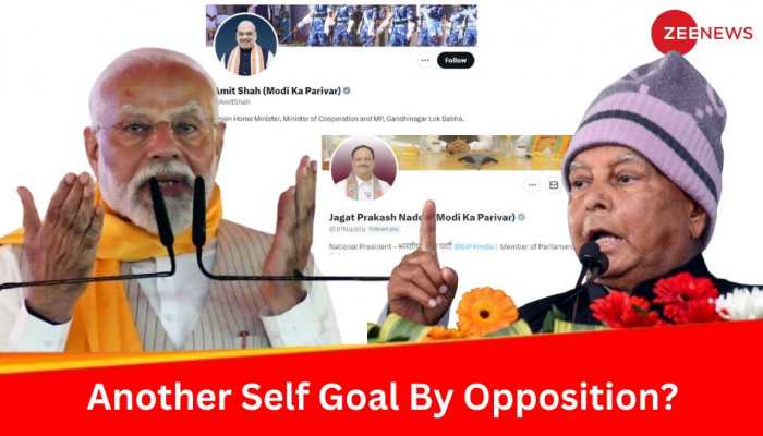 'Modi Ka Parivar': Opposition Gives Another Poll Plank To BJP for 2024