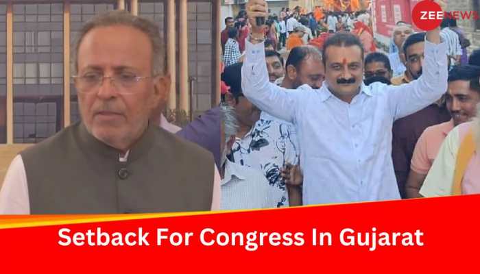 Big Setback For Congress As Gujarat MLA Arjun Modhwadia, Ambarish Der Resign Ahead Of Rahul Gandhi's Nyay Yatra, Lok Sabha Polls