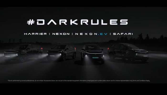 Tata Motors Unveils Dark Edition Of Nexon, Nexon EV, Harrier, Safari: Check Details