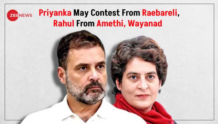 Priyanka Gandhi Likely To Make Lok Sabha Poll Debut From Raebareli; Rahul To Contest From Amethi And Wayanad