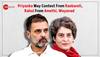 Priyanka Gandhi Likely To Make Lok Sabha Poll Debut From Raebareli; Rahul To Contest From Amethi And Wayanad