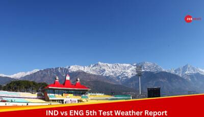 India vs England 5th Test: Rain To Play Spoilsport In Dharamshala? Check Weather Report Here
