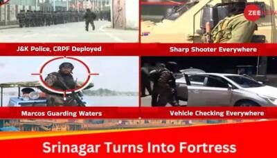 Ahead Of PM Modi’s Kashmir Visit, MARCOS Commandos, Snipers Turn Srinagar Into Fortress