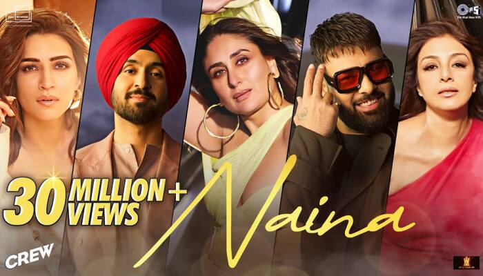 Tabu, Kareena, Kriti&#039;s &#039;Naina&#039; From Crew Takes The Internet By Storm, Becomes Most-Watched Song In 24 Hours 