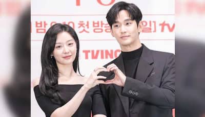 Kim Soo Hyun And Kim Ji Won Twin In Black As They Promote 'Queen Of Tears', The Duo Talks About About Their Chemistry