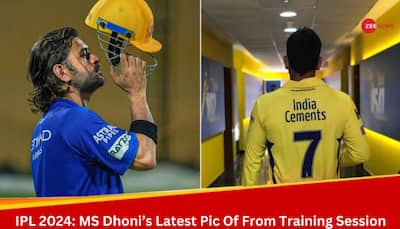 IPL 2024: 'Mahi Aa Raha Hai,' CSK Share MS Dhoni's 'Vintage Hair' Look Pic From Training, See Viral Post Here