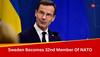 Sweden Joins NATO, Becomes 32nd Member As War In Ukraine Prompts Security Rethink