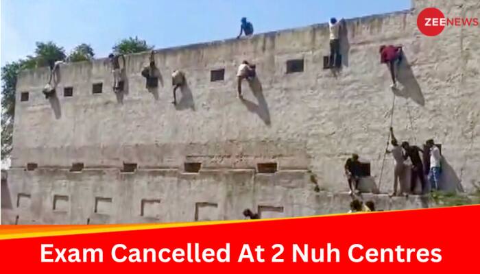 Haryana Board Cancels Exams At 2 Nuh Centres After Viral Cheating Video