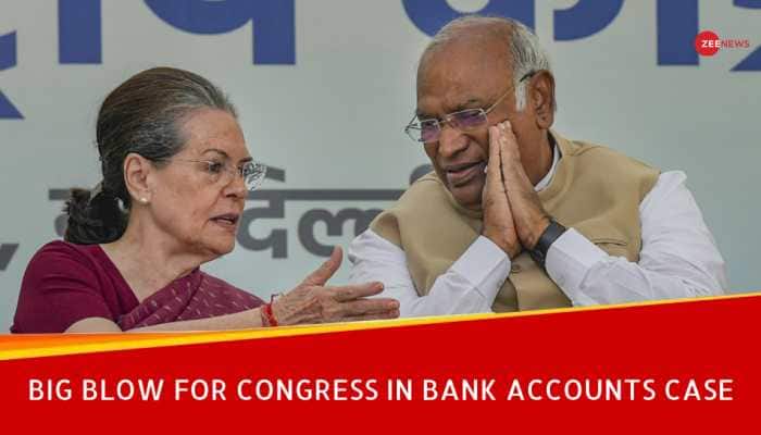 Congress&#039; Plea To Stay Income Tax Department&#039;s Action Against Its Bank Accounts Dismissed
