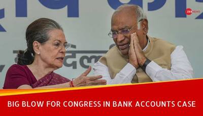Congress' Plea To Stay Income Tax Department's Action Against Its Bank Accounts Dismissed