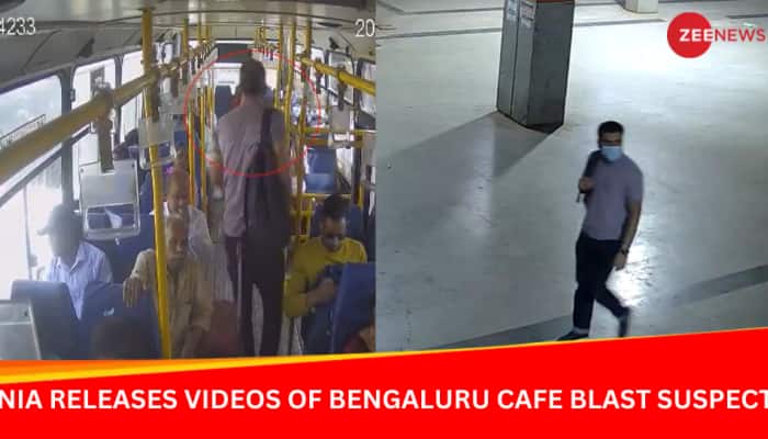 Bengaluru Cafe Blast: NIA Releases New Videos Capturing Suspect&#039;s Movements On Bus